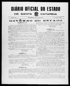 Diário Oficial do Estado de Santa Catarina. Ano 6. N° 1464 de 10/04/1939