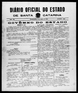Diário Oficial do Estado de Santa Catarina. Ano 7. N° 1825 de 12/08/1940
