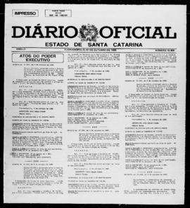 Diário Oficial do Estado de Santa Catarina. Ano 52. N° 12809 de 07/10/1985