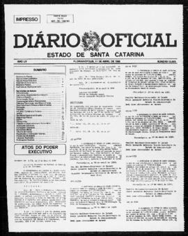 Diário Oficial do Estado de Santa Catarina. Ano 55. N° 13923 de 11/04/1990