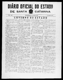 Diário Oficial do Estado de Santa Catarina. Ano 14. N° 3442 de 09/04/1947