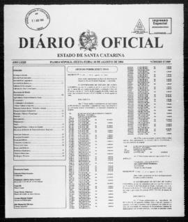 Diário Oficial do Estado de Santa Catarina. Ano 72. N° 17949 de 18/08/2006