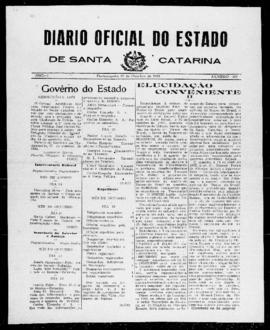 Diário Oficial do Estado de Santa Catarina. Ano 1. N° 193 de 27/10/1934