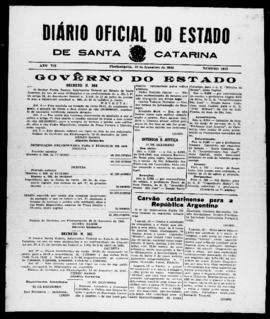Diário Oficial do Estado de Santa Catarina. Ano 7. N° 1913 de 18/12/1940