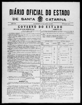 Diário Oficial do Estado de Santa Catarina. Ano 15. N° 3871 de 28/01/1949