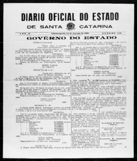 Diário Oficial do Estado de Santa Catarina. Ano 4. N° 1110 de 12/01/1938