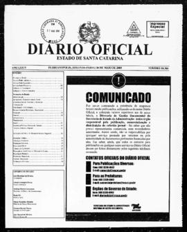 Diário Oficial do Estado de Santa Catarina. Ano 74. N° 18366 de 26/05/2008