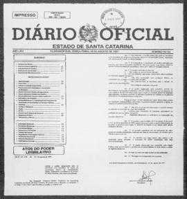 Diário Oficial do Estado de Santa Catarina. Ano 64. N° 15741 de 19/08/1997