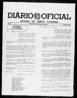 Diário Oficial do Estado de Santa Catarina. Ano 52. N° 12680 de 01/04/1985