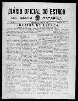 Diário Oficial do Estado de Santa Catarina. Ano 16. N° 3945 de 24/05/1949
