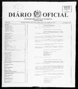 Diário Oficial do Estado de Santa Catarina. Ano 70. N° 17270 de 03/11/2003