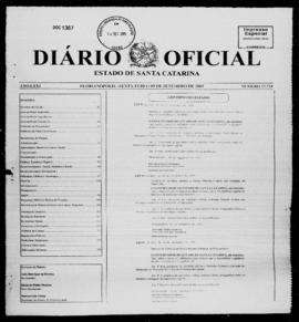 Diário Oficial do Estado de Santa Catarina. Ano 71. N° 17719 de 09/09/2005