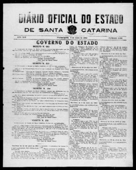 Diário Oficial do Estado de Santa Catarina. Ano 19. N° 4650 de 06/05/1952