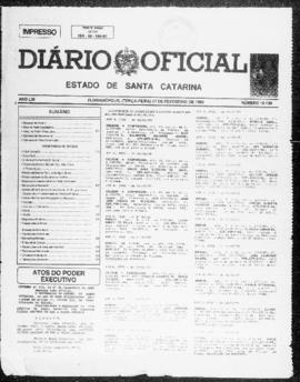 Diário Oficial do Estado de Santa Catarina. Ano 61. N° 15120 de 07/02/1995