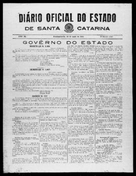 Diário Oficial do Estado de Santa Catarina. Ano 11. N° 2737 de 16/05/1944
