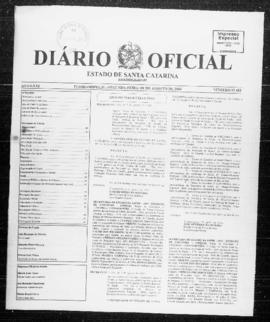Diário Oficial do Estado de Santa Catarina. Ano 71. N° 17453 de 09/08/2004