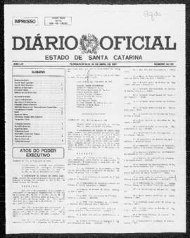 Diário Oficial do Estado de Santa Catarina. Ano 56. N° 14165 de 05/04/1991