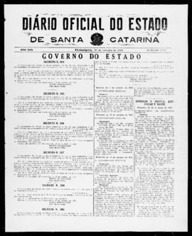 Diário Oficial do Estado de Santa Catarina. Ano 19. N° 4771 de 29/10/1952
