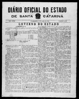 Diário Oficial do Estado de Santa Catarina. Ano 18. N° 4472 de 03/08/1951