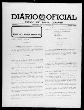 Diário Oficial do Estado de Santa Catarina. Ano 46. N° 11548 de 28/08/1980