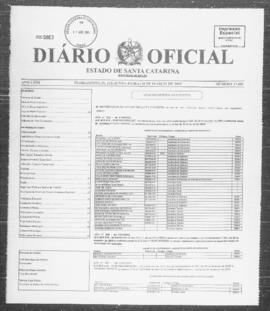 Diário Oficial do Estado de Santa Catarina. Ano 71. N° 17605 de 28/03/2005