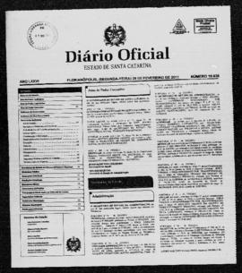 Diário Oficial do Estado de Santa Catarina. Ano 76. N° 19038 de 28/02/2011