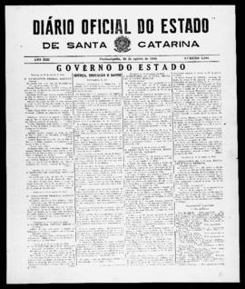 Diário Oficial do Estado de Santa Catarina. Ano 13. N° 3296 de 29/08/1946