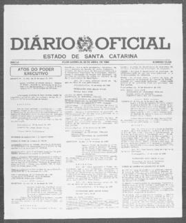 Diário Oficial do Estado de Santa Catarina. Ano 51. N° 12435 de 02/04/1984