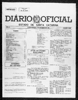 Diário Oficial do Estado de Santa Catarina. Ano 55. N° 14093 de 17/12/1990