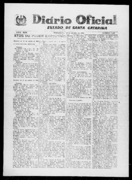 Diário Oficial do Estado de Santa Catarina. Ano 30. N° 7407 de 25/10/1963