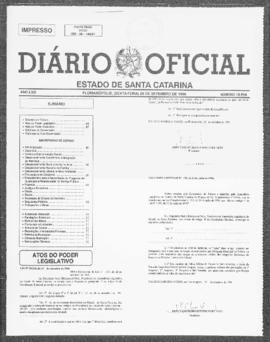 Diário Oficial do Estado de Santa Catarina. Ano 63. N° 15519 de 20/09/1996