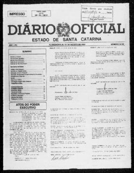Diário Oficial do Estado de Santa Catarina. Ano 58. N° 14742 de 02/08/1993