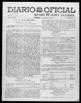 Diário Oficial do Estado de Santa Catarina. Ano 32. N° 7954 de 03/12/1965