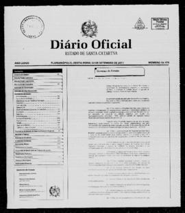 Diário Oficial do Estado de Santa Catarina. Ano 77. N° 19179 de 23/09/2011
