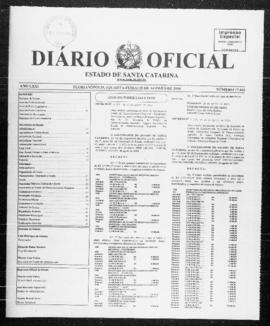 Diário Oficial do Estado de Santa Catarina. Ano 71. N° 17465 de 25/08/2004