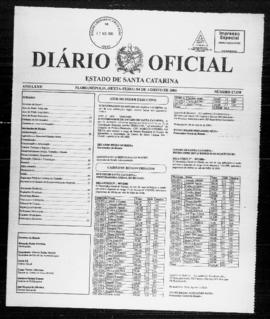 Diário Oficial do Estado de Santa Catarina. Ano 72. N° 17939 de 04/08/2006