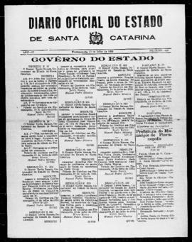 Diário Oficial do Estado de Santa Catarina. Ano 2. N° 400 de 20/07/1935