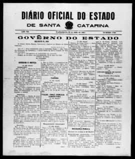 Diário Oficial do Estado de Santa Catarina. Ano 7. N° 1766 de 20/05/1940