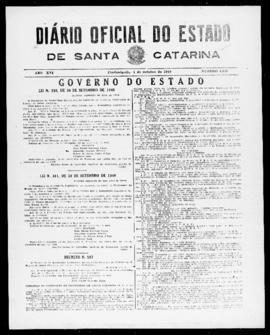 Diário Oficial do Estado de Santa Catarina. Ano 16. N° 4033 de 04/10/1949
