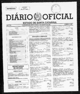 Diário Oficial do Estado de Santa Catarina. Ano 66. N° 16239 de 27/08/1999