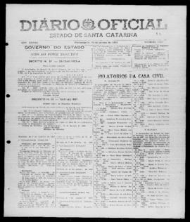 Diário Oficial do Estado de Santa Catarina. Ano 28. N° 6968 de 12/01/1962