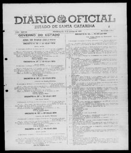 Diário Oficial do Estado de Santa Catarina. Ano 28. N° 6965 de 09/01/1962