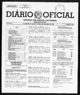 Diário Oficial do Estado de Santa Catarina. Ano 66. N° 16251 de 15/09/1999