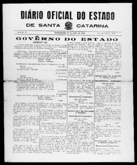 Diário Oficial do Estado de Santa Catarina. Ano 5. N° 1264 de 28/07/1938