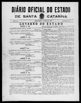 Diário Oficial do Estado de Santa Catarina. Ano 16. N° 3916 de 07/04/1949