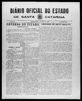 Diário Oficial do Estado de Santa Catarina. Ano 9. N° 2250 de 05/05/1942