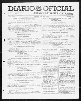 Diário Oficial do Estado de Santa Catarina. Ano 36. N° 8745 de 28/04/1969