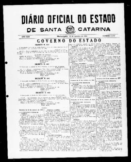 Diário Oficial do Estado de Santa Catarina. Ano 21. N° 5243 de 22/10/1954