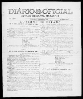 Diário Oficial do Estado de Santa Catarina. Ano 27. N° 6696 de 07/12/1960