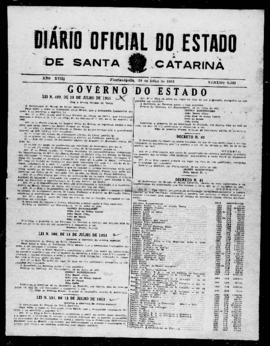 Diário Oficial do Estado de Santa Catarina. Ano 18. N° 4463 de 20/07/1951